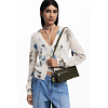 Dámská kabelka DESIGUAL 25WAXPAF 6008 BAG  DELTA NOVA SILVER 6008 BROWN - DESIGUAL - 25WAXPAF 6008 BAG  DELTA NOVA SILVER