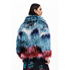 Dámský fashion kabát DESIGUAL CLOUD LACROIX Modrá - DESIGUAL - 25WWEW02 9019 COAT CLOUD LACROIX
