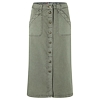 Dámská sukně TIMEZONE Midi Cargo Skirt Zelená - Timezone - 11-10118-00-4036 4738 Midi Cargo Skirt