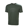 Pánské triko HELLY HANSEN HH BOX T 2.0 Zelená
