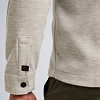 Pánská mikina PME LEGEND Shirt jacket with waffle texture Béžová - PME LEGEND - PSI2509248 921 Shirt jacket with waffle texture