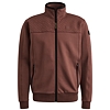 Pánská mikina PME LEGEND Sweat jacket with zipper closure Hnědá - PME LEGEND - PSW2509437 8203 Sweat jacket with zipper closure