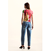 Dámské triko DESIGUAL BUGS Multicolor - DESIGUAL - 26SWTK27 9019 TS BUGS LACROIX