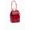 Dámský batůžek DESIGUAL HALF LOGO LUENA MINI RED Červená - DESIGUAL - 26SAKP20 3000 BACK HALF LOGO LUENA MINI RED