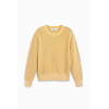 Dámský svetr DESIGUAL FINLANDIA Žlutá - DESIGUAL - 26SWJF41 8018 JERS FINLANDIA