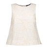 Geisha Top all over stitching Bílá - Geisha - 63301-10 710 Top all over stitching