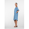 Dámské letní šaty Geisha Dress denim elastic Modrá - Geisha - 67302-10 827 Dress lyocell denim elastic neck