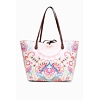 Dámská kabelka DESIGUAL BOLS VALKIRIA CAPRI 1024 CRUDO SHINY - DESIGUAL - 71X9EJ3 1024 BOLS VALKIRIA CAPRI