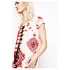 Dámské triko DESIGUAL STYLE 3007 BORGO?A - DESIGUAL - 73T2WA4 3007 TS_STYLE