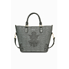 Dámská kabelka DESIGUAL FLORIDA SOFT MEHNDI 2007 GRIS MEDIO - DESIGUAL - 17WAXPCD 2007 BOLS_FLORIDA SOFT MEHNDI