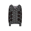 Dámský svetr DESIGUAL JAKINDE 2043 GRIS VIGORE OSCURO - DESIGUAL - 18WWJFDP 2043 JERS_JAKINDE