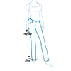 Dámské jeans TIMEZONE Regular Romy Jogg 3039 - Timezone - 17-10022-00 3039 Regular Romy Jogg
