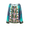 Dámská halenka DESIGUAL KELLY 4050 VERDE PETER - DESIGUAL - 19SWBW37 4050 BLUS_KELLY