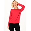 Dámské triko Blutsgeschwister Shirt 002 beloved red - Blutsgeschwister - 001203-037-002 logo flow slow long