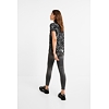 Dámské triko DESIGUAL DIEGUITA 2000 BLACK - DESIGUAL - 20WWTKCG 2000 TS_DIEGUITA
