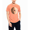 Pánské triko GARCIA mens T-shirt ss 945 papaya