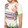 Dámské šaty DESIGUAL SAIFO 1000 BLANCO - DESIGUAL - 21SWVK75 1000 VEST_SAIFO