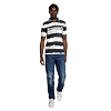 Pánská polokošile DESIGUAL JULIEN 5039 AZUL ARTICO - DESIGUAL - 21SMLK08 5039 POLO_JULIEN