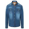 Pánská sportovní košile TIMEZONE Vintage Denim Shirt 3523 - Timezone - 23-10097-00-3005 3523 Vintage Denim Shir