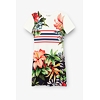 Dámské šaty DESIGUAL SAIFO 1000 BLANCO - DESIGUAL - 21SWVK75 1000 VEST_SAIFO