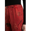 Dámské kalhoty DESIGUAL CAMOTIGER 3005 ROJO SANGRE - DESIGUAL - 21WWPN07 3005 PANT_CAMOTIGER