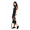 Dámské šaty DESIGUAL AMBER 2000 NEGRO - DESIGUAL - 21WWVK70 2000 VEST_AMBER
