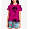 Dámská halenka DESIGUAL MICKEY 3043 FUCSIA GLAMOUR
