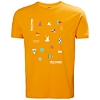 Pánské triko HELLY HANSEN SHORELINE T-SHIRT 2.0 328 cloudb - Helly Hansen - 34222 328 SHORELINE T-SHIRT 2.0