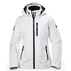 Dámská jachtařská bunda HELLY HANSEN W CREW HOODED JACKET 001 white