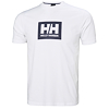 Pánské triko HELLY HANSEN HH BOX T 003 WHITE