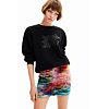Dámská sukně DESIGUAL KAREN 9019 MATERIAL FINISHES - DESIGUAL - 23SWFK13 9019 FAL KAREN