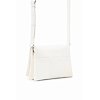 Dámská kabelka DESIGUAL DAMAS DORTMUND FLAP 1001 WHITE - DESIGUAL - 23SAXP23 1001 BAG DAMAS DORTMUND FLAP