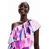 Dámské šaty DESIGUAL JAN-LACROIX 3025 RED - DESIGUAL - 23SWVW86 3025 VEST JAN-LACROIX