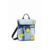 Dámský batůžek DESIGUAL SMILEY DENIM PATCH NERANO 5009 BLUE - DESIGUAL - 23SAKD02 5009 BACK SMILEY DENIM PATCH NE