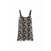 Dámské šaty DESIGUAL VEST_DAISIES 2000 BLACK - DESIGUAL - 23SWVF01 2000 VEST_DAISIES
