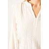 Dámská halenka GARCIA N40220 53 ladies shirt ls 53 off white - GARCIA - N40220 53 ladies shirt ls