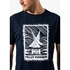 Pánské triko HELLY HANSEN 34222 599 SHORELINE T-SHIRT 2.0 599 NAVY - Helly Hansen - 34222 599 SHORELINE T-SHIRT 2.0