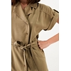 Dámské šaty GARCIA O40087 1013 ladies dress 1013 khaki - GARCIA - O40087 1013 ladies dress