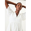 Dámské šaty GARCIA R40281 53 ladies dress 53 off white - GARCIA - R40281 53 ladies dress