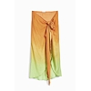 Dámský šátek DESIGUAL 25SAWA16 7010 PAREO DEGRADATE FALDA PAREO 7010 ORANGE - DESIGUAL - 25SAWA16 7010 PAREO DEGRADATE FALDA PAREO