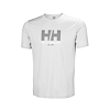 Pánské funkční triko HELLY HANSEN 49574 853 HH TECH GRAPHIC T-SHIRT 2.0 853 GREY FOG