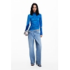 Dámský svetr DESIGUAL 25WWJF38 5000 JERS OTTAWA 5000 BLUE - DESIGUAL - 25WWJF38 5000 JERS OTTAWA