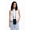 Dámská peněženka DESIGUAL 25WAYP09 2000 MONE CAPSULE TINY VALENTINA BLACK 2000 BLACK - DESIGUAL - 25WAYP09 2000 MONE CAPSULE TINY VALENTINA BLACK