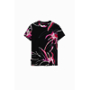 Dámské triko DESIGUAL 25WWTK16 2000 TS LALA 2000 BLACK - DESIGUAL - 25WWTK16 2000 TS LALA