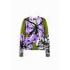 Dámský svetr DESIGUAL 25WWJF42 3113 JERS ORQUIDEA LACROIX 3113 RED - DESIGUAL - 25WWJF42 3113 JERS ORQUIDEA LACROIX