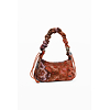 Dámská kabelka DESIGUAL 25WAXA23 7038 BAG INDIA MICRO CORDUROY ALSACIA 2.0 7038 ORANGE - DESIGUAL - 25WAXA23 7038 BAG INDIA MICRO CORDUROY ALSACIA 2.0