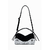 Dámská kabelka DESIGUAL 25WAXP29 2000 BAG SNAKE PATCH BERGAMO 2000 BLACK - DESIGUAL - 25WAXP29 2000 BAG SNAKE PATCH BERGAMO