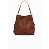 Dámská kabelka DESIGUAL 25WAXPA8 6011 BAG EMBRO PATCH LOVERTY CAMEL 6011 BROWN - DESIGUAL - 25WAXPA8 6011 BAG EMBRO PATCH LOVERTY CAMEL