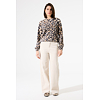 Dámský svetr GARCIA H50044 912 ladies pullover 912 almond - GARCIA - H50044 912 ladies pullover