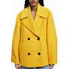 Dámský fashion kabát DESIGUAL SHORTCOLOR Žlutá - DESIGUAL - 25WWEW11 8006 COAT SHORTCOLOR